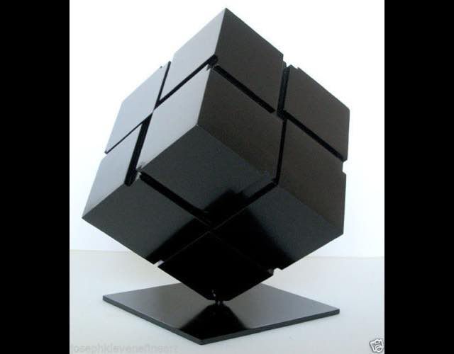 Tony Rosenthal Miniature 21" Alamo (aka Astor Place Cube) Sculpture ($30,000!??!?!?)Someone thinks they can sell a 21" replica of the Alamo (aka the Astor Place Cube) for THIRTY THOUSAND DOLLARS. If you are the sucker willing to purchase this thing for that much, you probably won't have a lot of competition in this eBay auction.